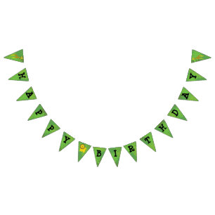 Safari theme birthday bunting 