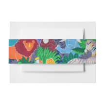 Safari Theme Birthday Rainbow Colourful Party 