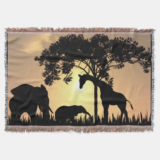 Safari throw blanket (Front)