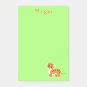 Safari Tiger Post-it Notes