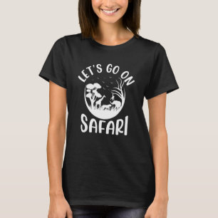 Safari Tour Guide Zoo Trip Zoo Safari Zoo Keeper T-Shirt