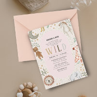 Safari Wild Girl Baby Shower