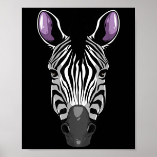 Safari Zebra Costume For Men Women Kids Africa Zeb Poster