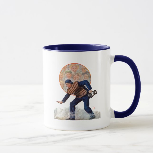 Safe at the Plate Mug (Right)