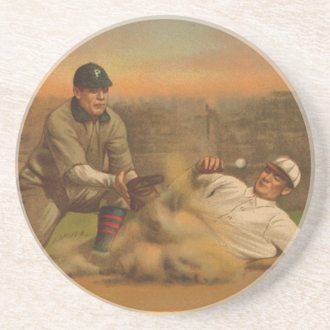 Safe At Third Coaster (Front)