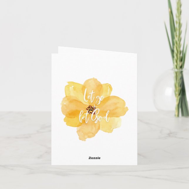 Safe In The Father's Hand Christianity Faith Bible Invitation (Back)