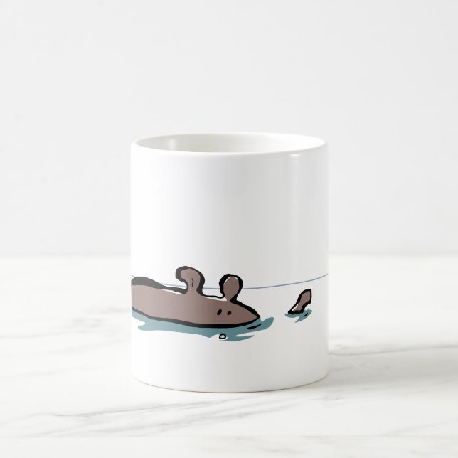 safe in the water coffee mug (Center)