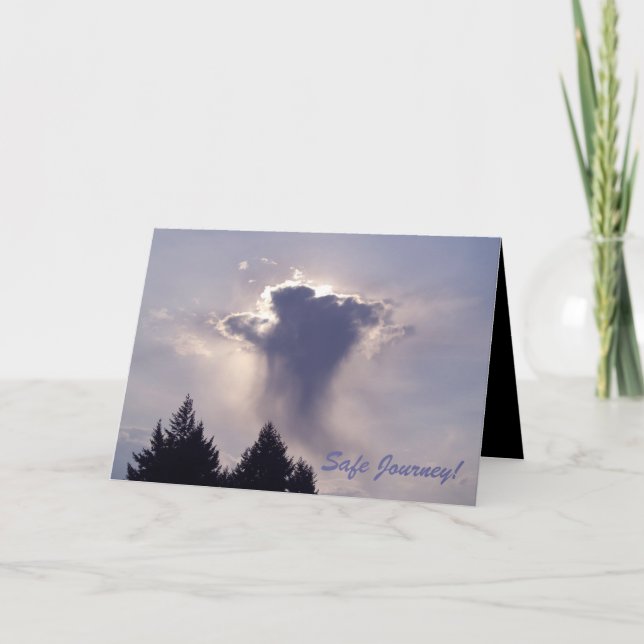 SAFE JOURNEY Greeting Card (Front)
