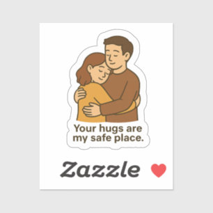 Safe Place Hug Couple