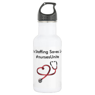 Safe Staffing Water Bottle