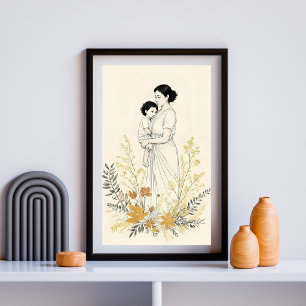 Safe Within Her Embrace Poster