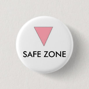 SAFE ZONE 3 CM ROUND BADGE