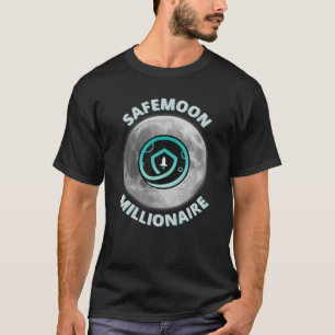 Safemoon Millionaire Crypto Blockchain Coin Crypto T-Shirt