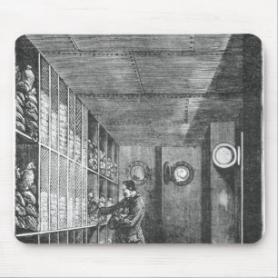 Safes at the Bank of France in Paris, 1897 Mouse Pad