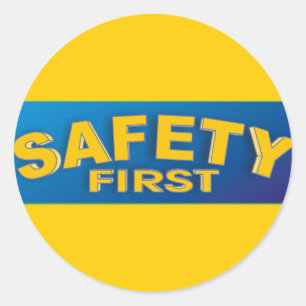 Safety 1st classic round sticker