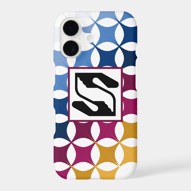 Safety and Supporting Hand Letter S Monogram (Back)
