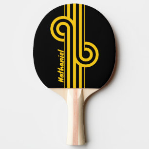 Safety Bee Nostalgic Stripe Loop with Name Ping Pong Paddle