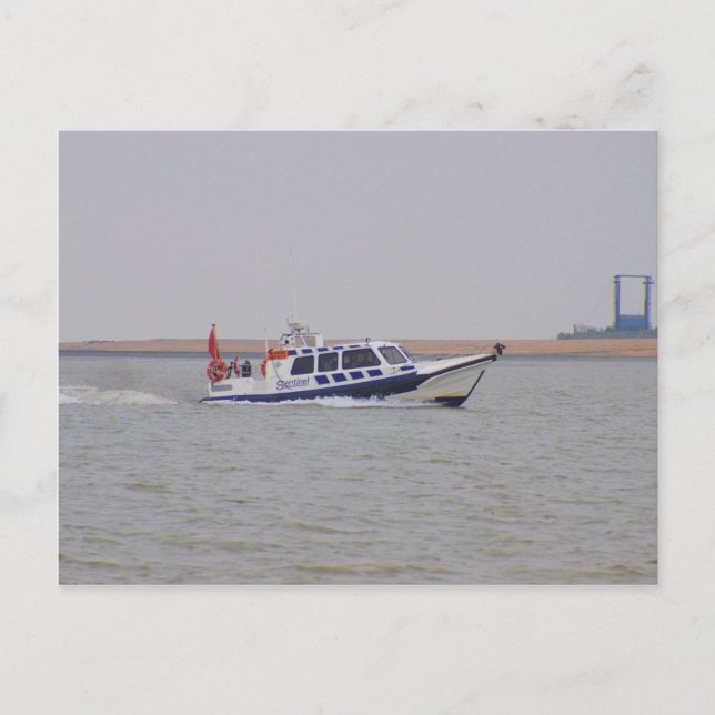 Safety Boat Postcard (Front)