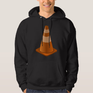 Safety Cone Construction Worker Traffic Cone Costu Hoodie