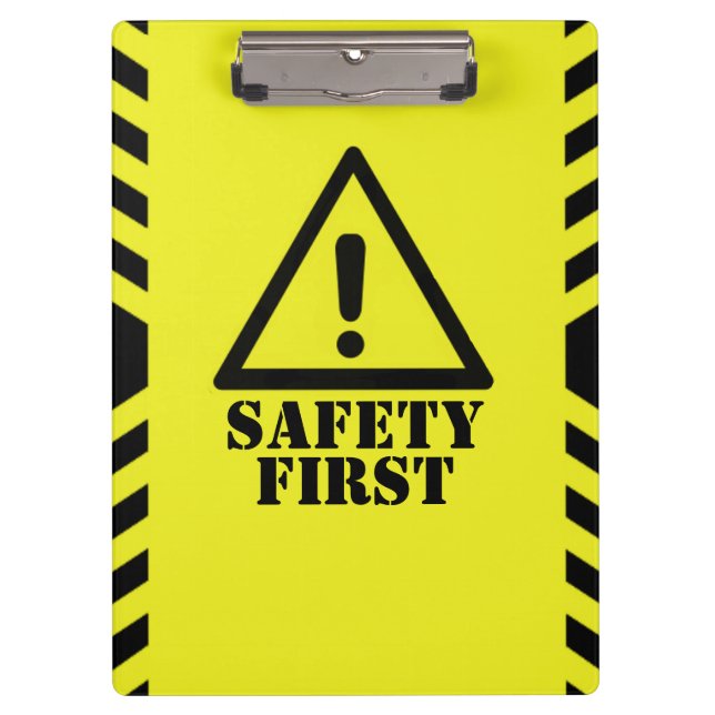 Safety First Auditor Clipboard (Front)