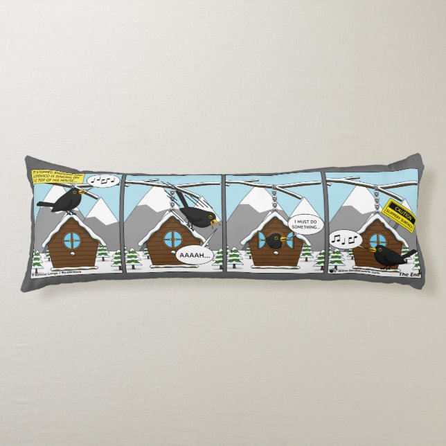 Safety First Comic Body Cushion (Front)