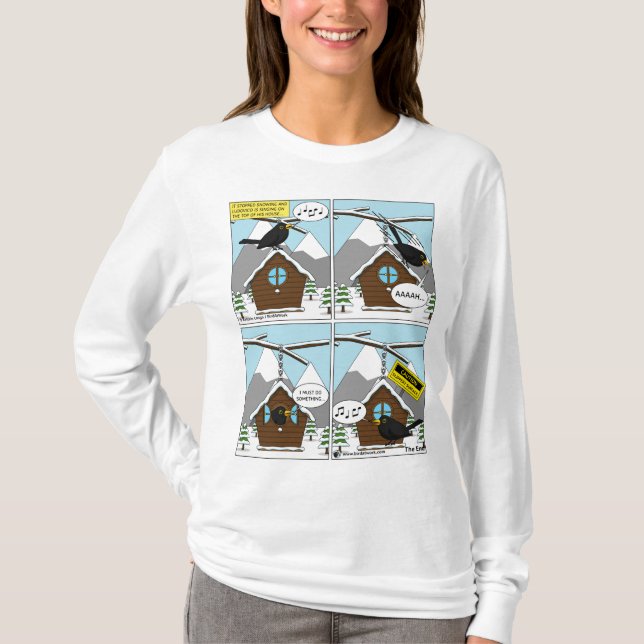 Safety First Comic T-Shirt (Front)