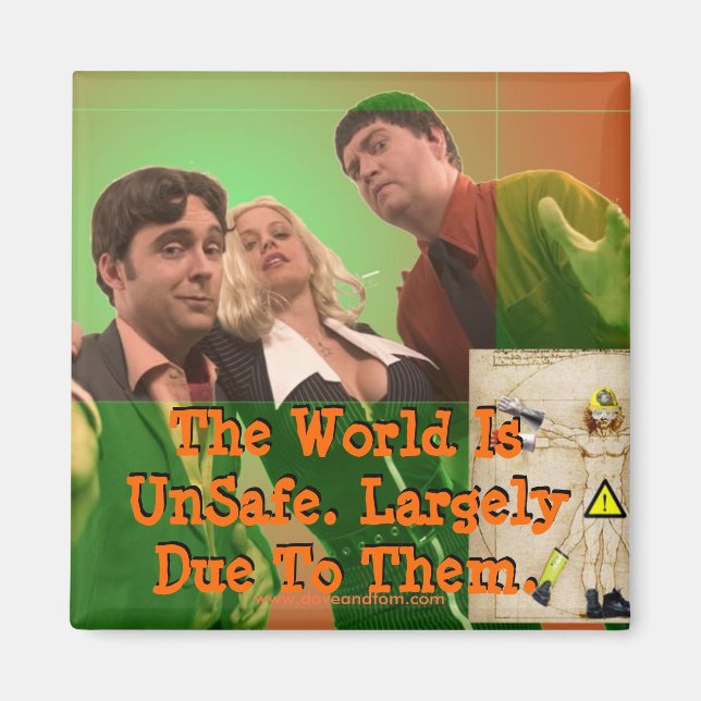 Safety Geeks: SVI Cast Magnet (Front)