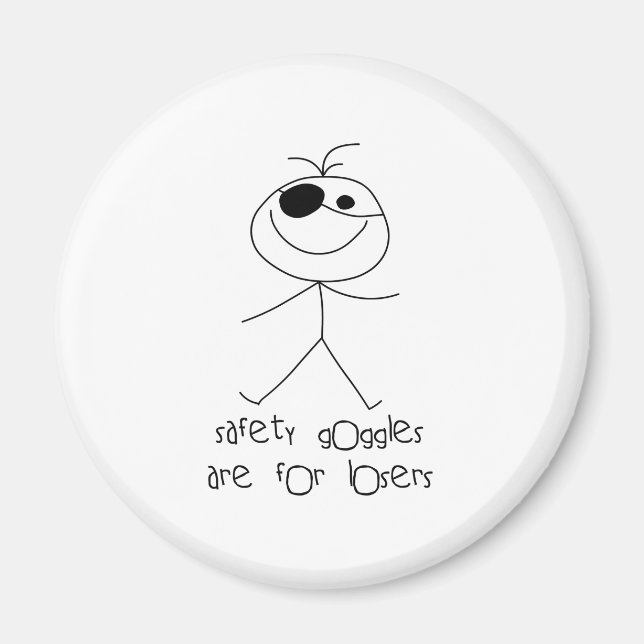 Safety Goggles Magnet (Front)