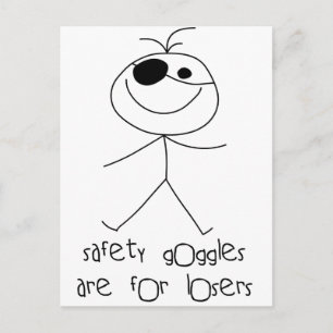 Safety Goggles Postcard