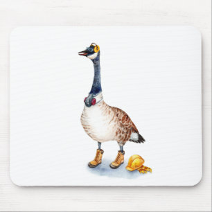 Safety Goose Mouse Pad