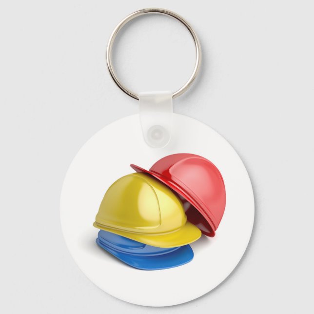 Safety helmets key ring (Front)