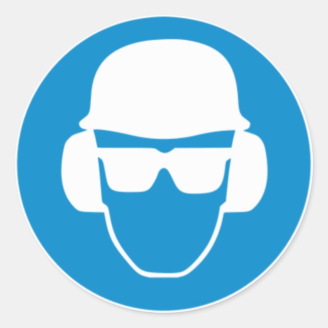 Safety Man Sticker (Front)