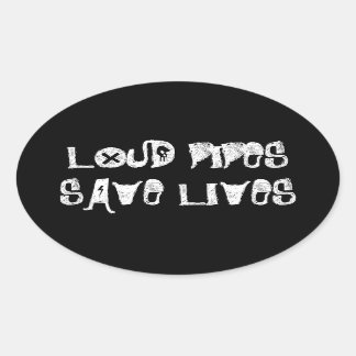 SAFETY OVAL STICKER