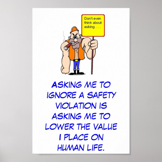 Safety Philosophy Poster (Front)