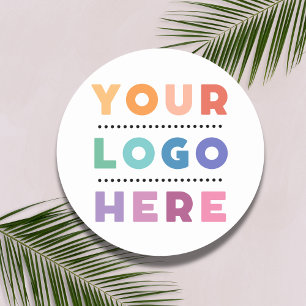 Safety Pin or Magnetic Company Logo Name Tag