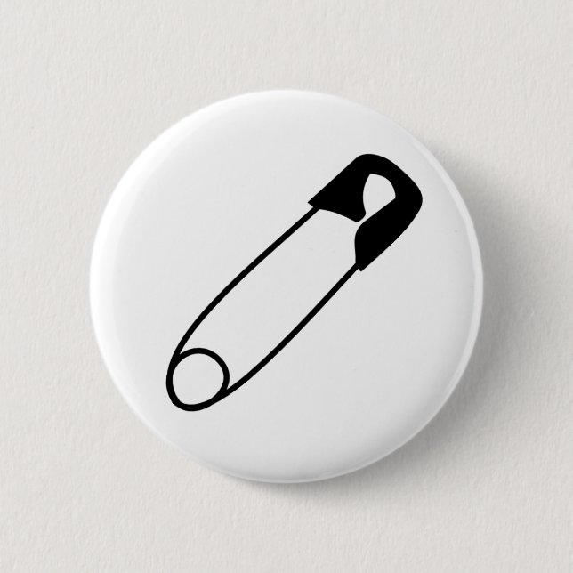 Safety Pin Solidarity Button (Front)