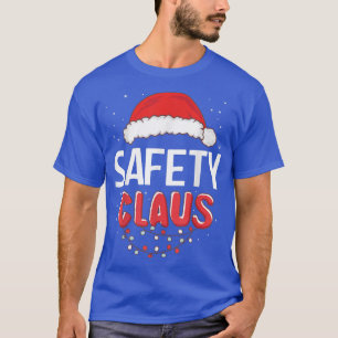 Safety Santa Claus Christmas Matching Costume T-Shirt
