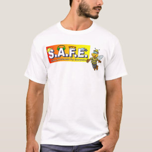 Safety Team T-shirts front and back design