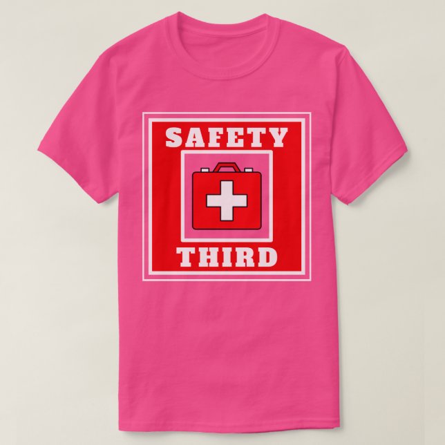 Safety Third 28 T-Shirt (Design Front)