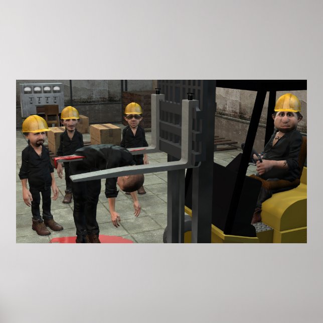 Safety Violation - Large Poster (Front)