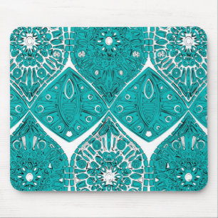 saffreya turquoise mouse pad
