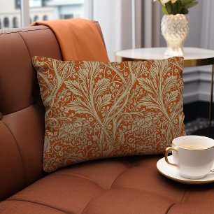 Saffron Arcadia William Morris Hawthorn Lumbar Cushion