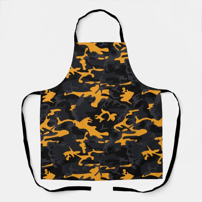 Saffron Highlights Camo Apron (Front)