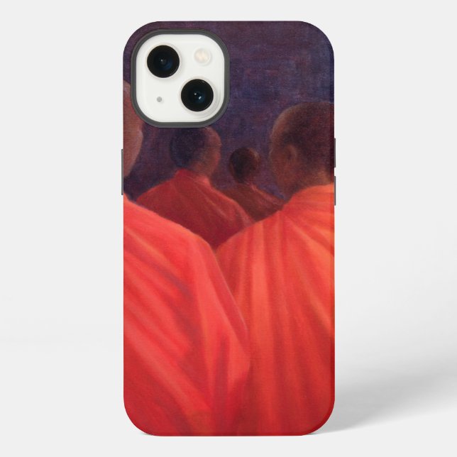 Saffron Monks iPhone Case (Back)