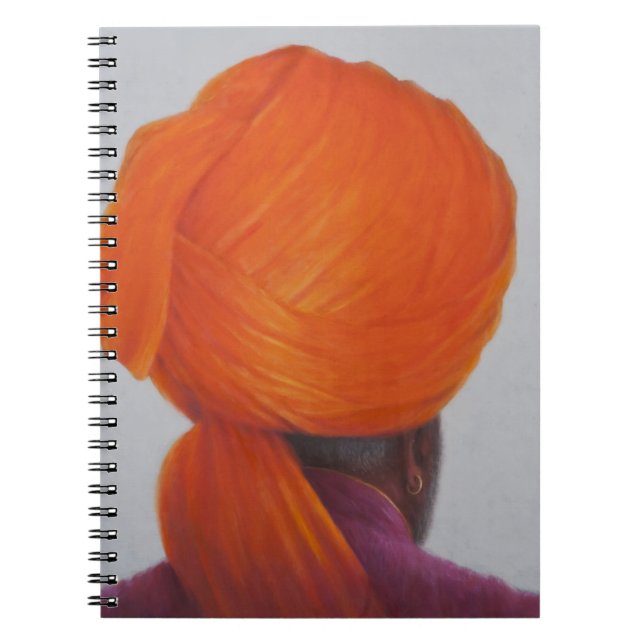 Saffron Turban 2014 Notebook (Front)