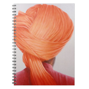 Saffron Turban Spiral Notebook