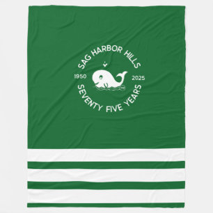 SAG HARBOR HILLS 75TH FLEECE BLANKET