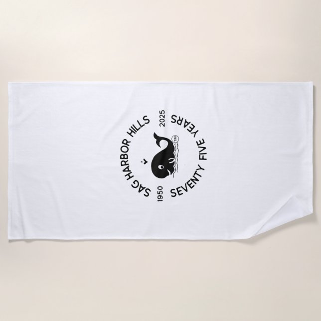 SAG HARBOR HILLS BEACH TOWEL (Front)