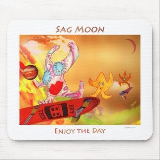 Sag Moon Mouse Pad