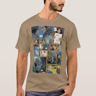 Saga Image Comics Panel Design friends girl T-Shirt